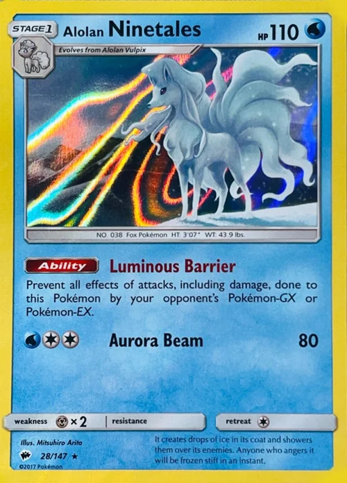 Alolan Ninetales — Theme Deck & Blisters Exclusives