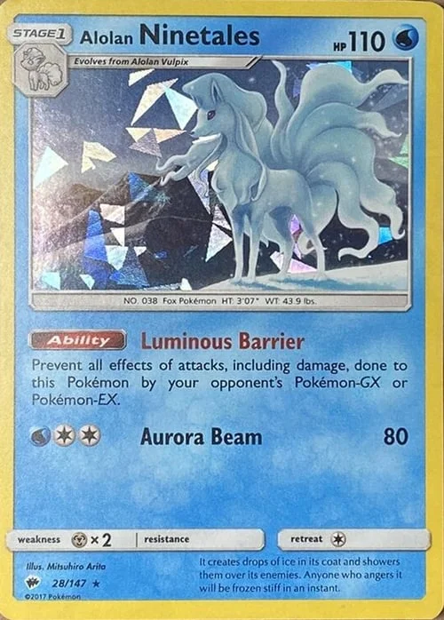 Alolan Ninetales — Theme Deck & Blisters Exclusives