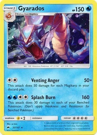 Gyarados — Theme Deck & Blisters Exclusives