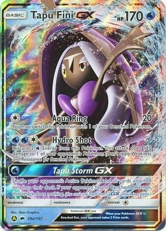 Tapu Fini GX — Theme Deck & Blisters Exclusives