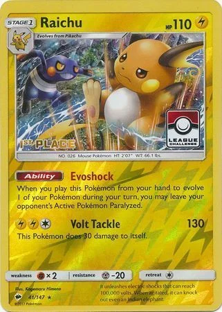 Raichu — League Promos