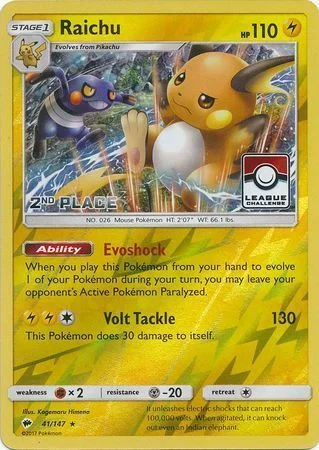 Raichu — League Promos