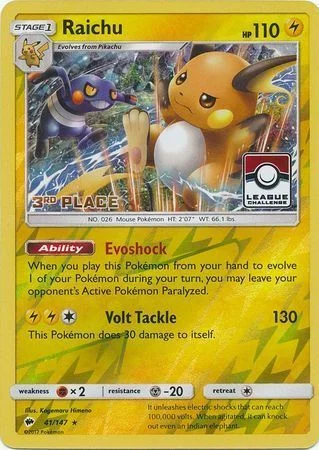 Raichu — League Promos