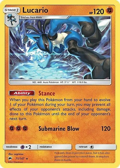 Lucario — Theme Deck & Blisters Exclusives
