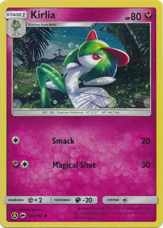 Kirlia — Burning Shadows Promos