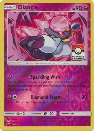 Diancie — Burning Shadows Promos