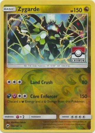Zygarde — Burning Shadows Promos