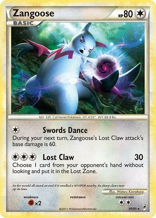 Zangoose — Call of Legends