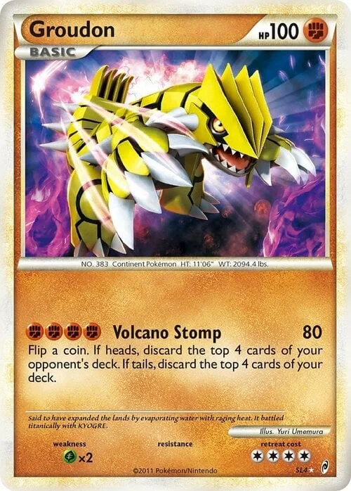 Groudon — Call of Legends