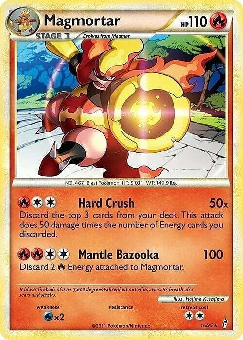 Magmortar — Theme Deck & Blisters Exclusives