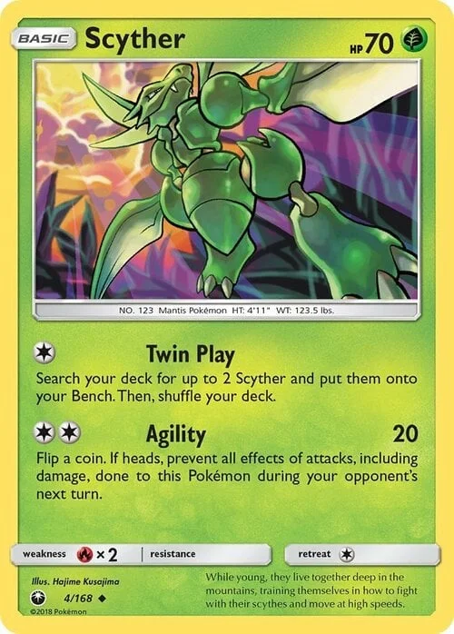 Scyther — Celestial Storm