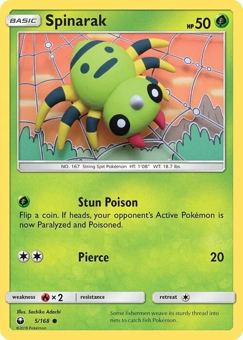 Spinarak — Celestial Storm