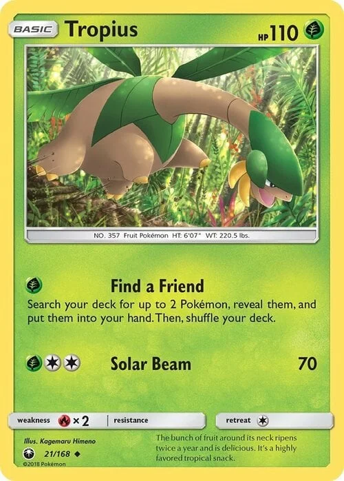 Tropius — Celestial Storm