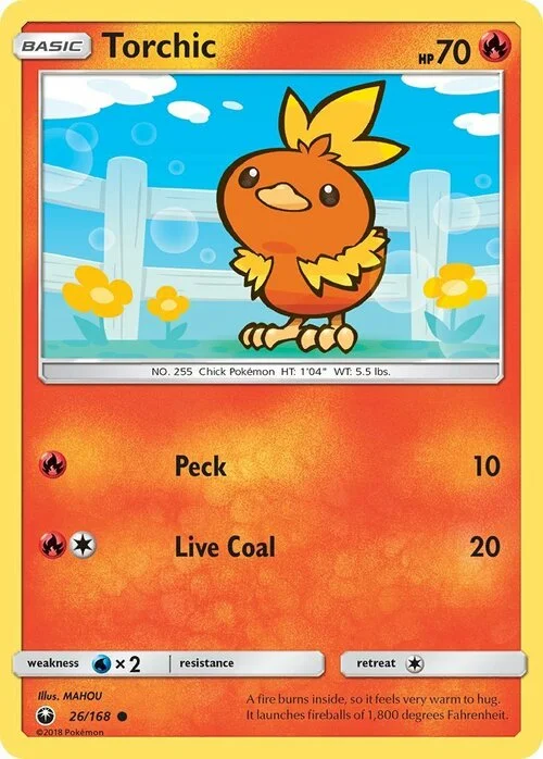 Torchic — Celestial Storm