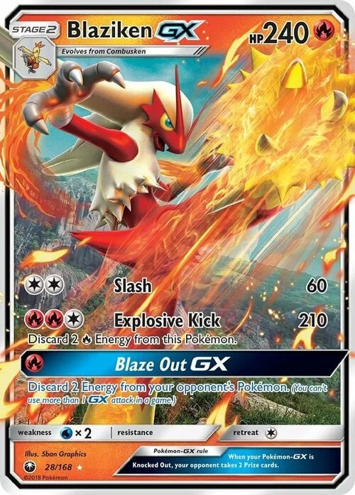Blaziken GX — Celestial Storm