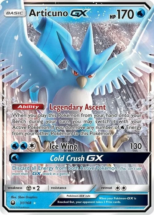 Articuno GX — Celestial Storm