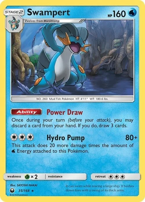 Swampert — Celestial Storm