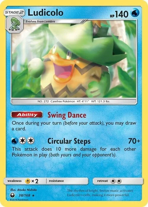 Ludicolo — Celestial Storm