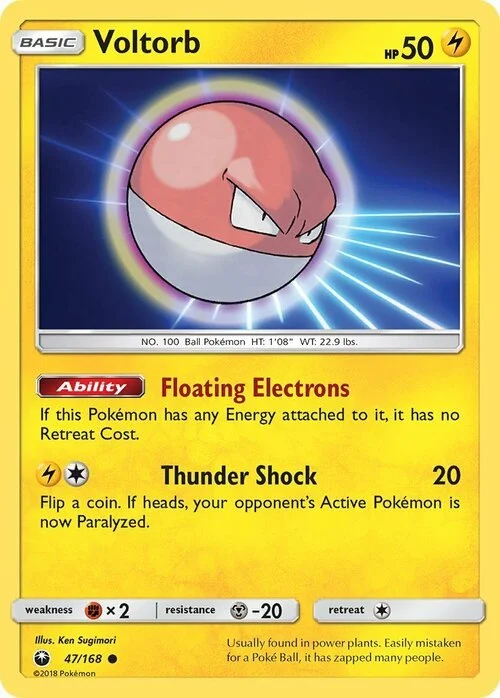 Voltorb — Celestial Storm