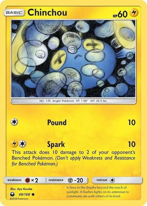 Chinchou — Celestial Storm