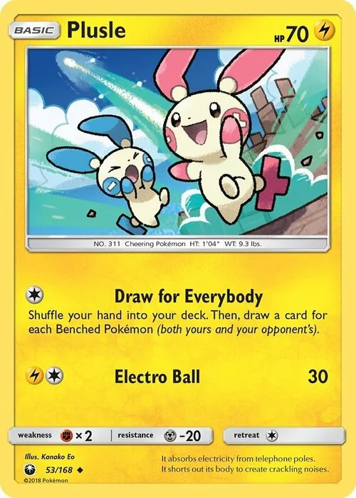 Plusle — Celestial Storm