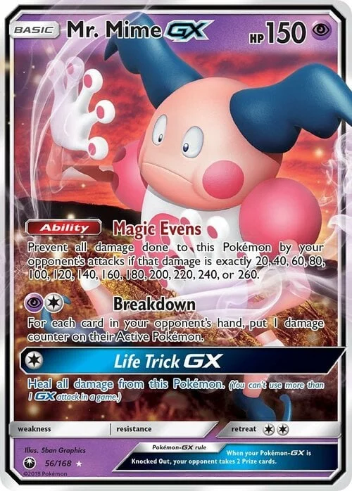 Mr. Mime GX — Celestial Storm