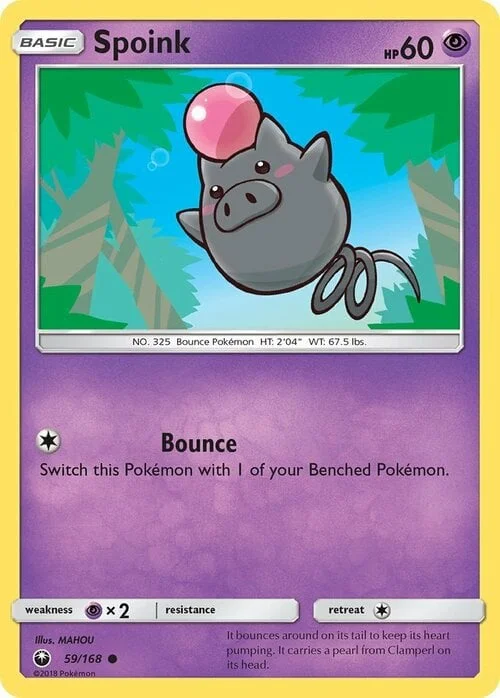 Spoink — Celestial Storm