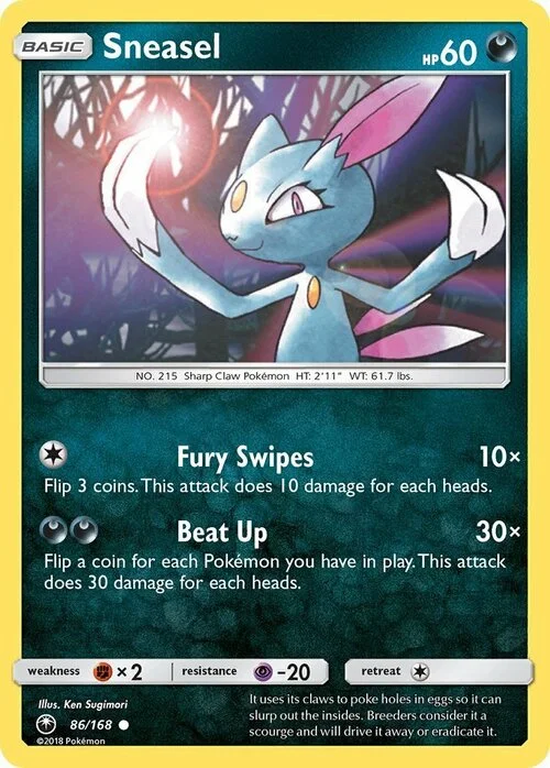 Sneasel — Celestial Storm