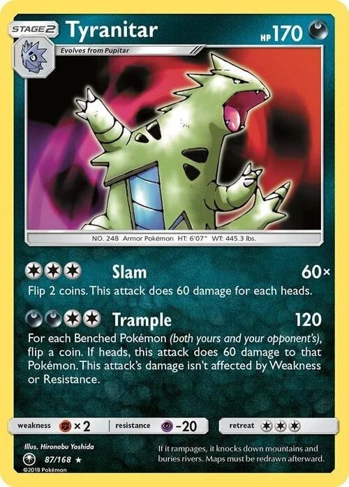 Tyranitar — Celestial Storm