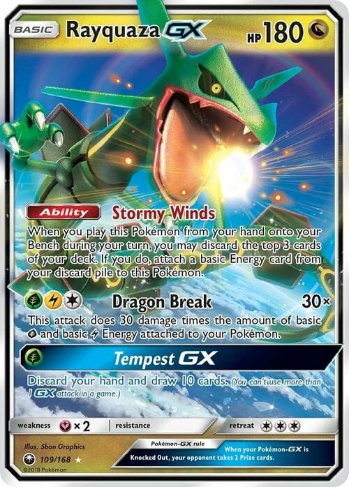 Rayquaza GX — Celestial Storm