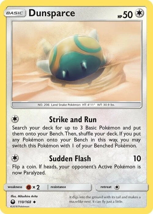 Dunsparce — Celestial Storm