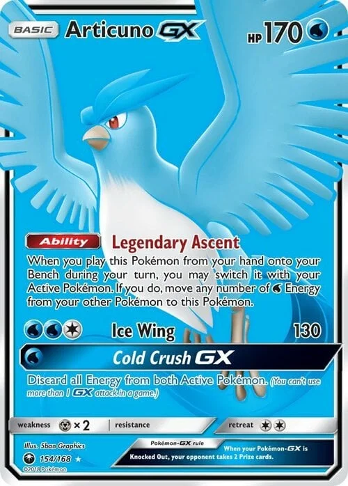 Articuno GX — Celestial Storm