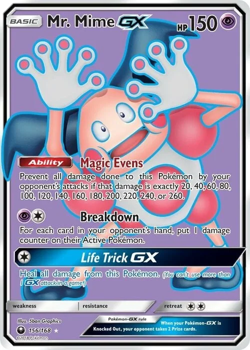 Mr. Mime GX — Celestial Storm