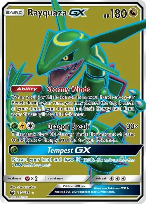 Rayquaza GX — Celestial Storm