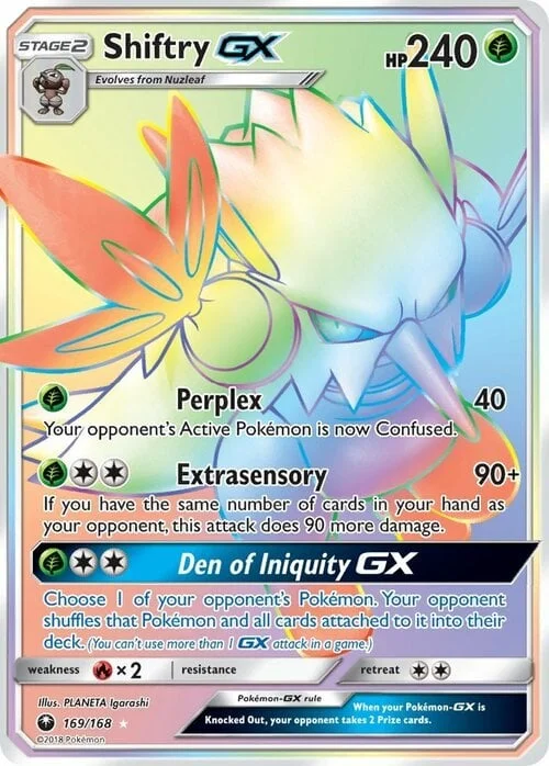 Shiftry GX — Celestial Storm