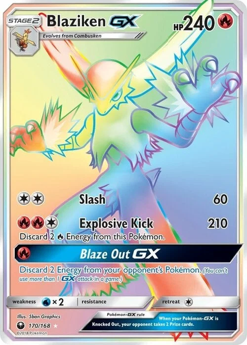 Blaziken GX — Celestial Storm