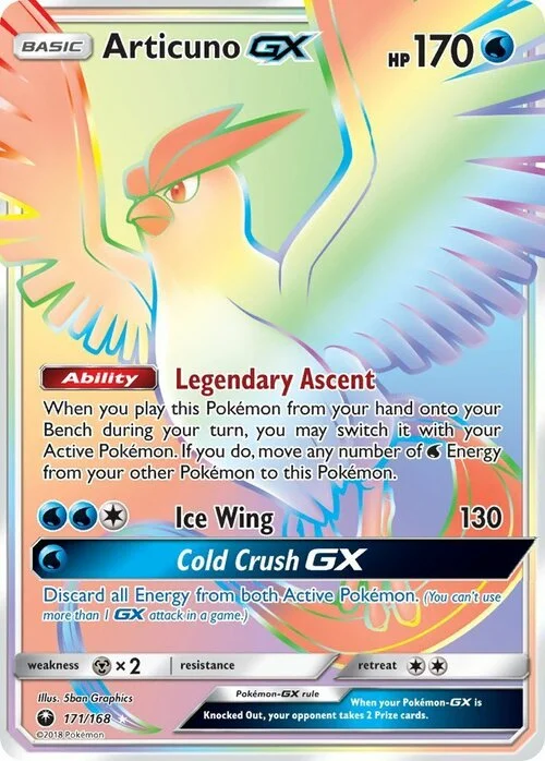 Articuno GX — Celestial Storm