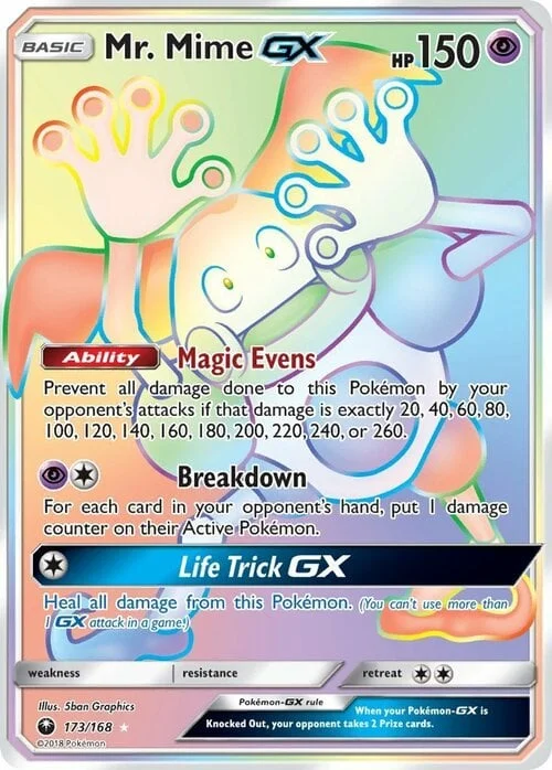 Mr. Mime GX — Celestial Storm