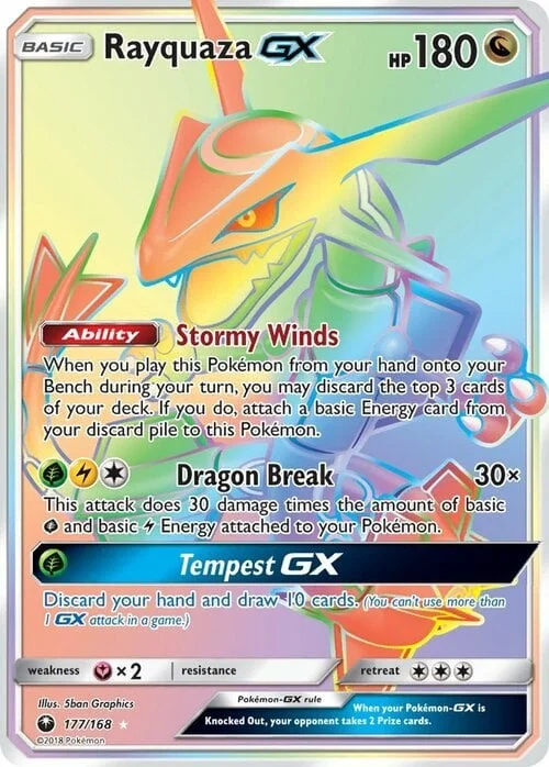 Rayquaza GX — Celestial Storm