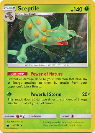 Sceptile — Celestial Storm Promos