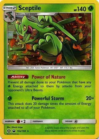 Sceptile — Celestial Storm Promos