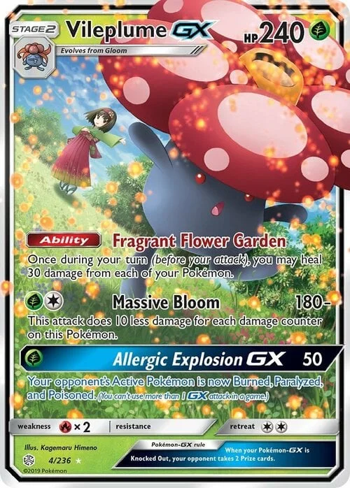 Vileplume GX — Cosmic Eclipse