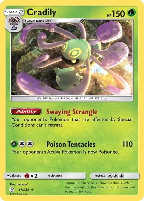 Cradily — Cosmic Eclipse