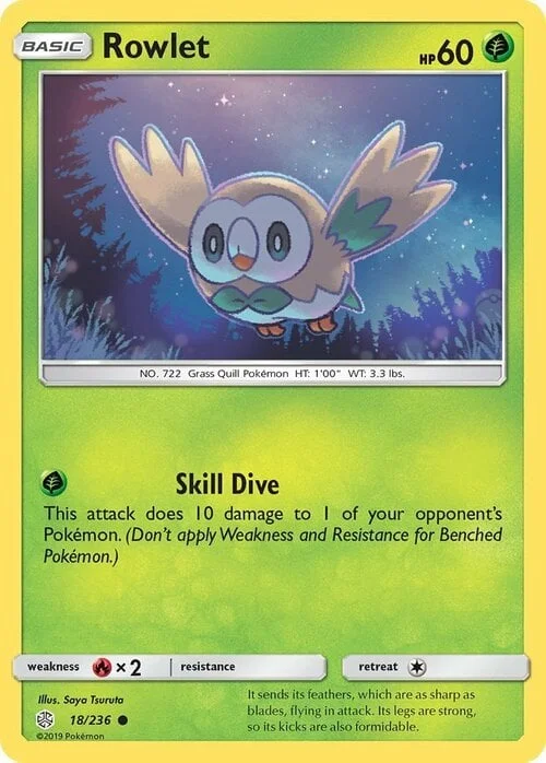 Rowlet — Cosmic Eclipse