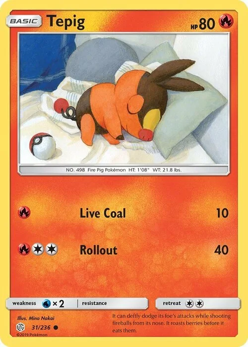 Tepig — Cosmic Eclipse