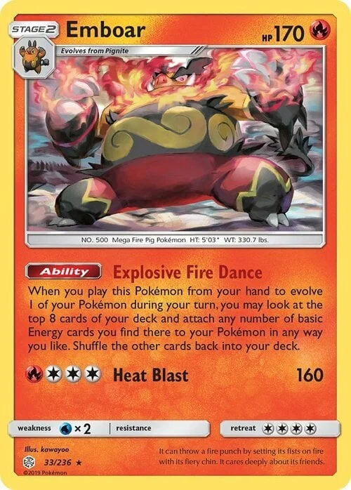 Emboar — Cosmic Eclipse