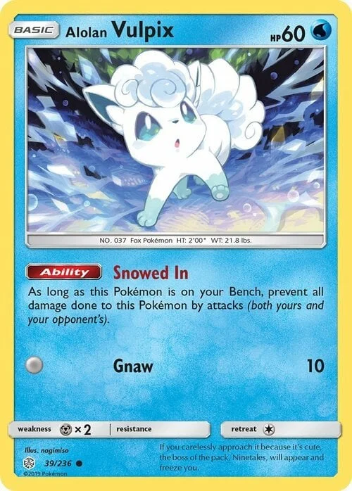 Alolan Vulpix — Cosmic Eclipse