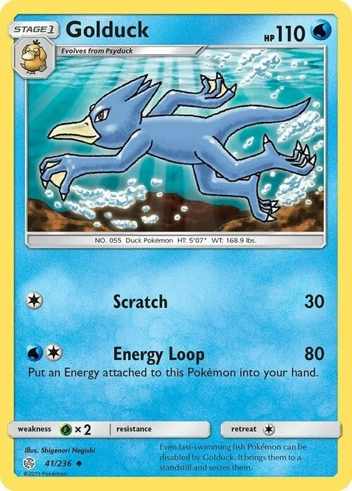 Golduck — Cosmic Eclipse