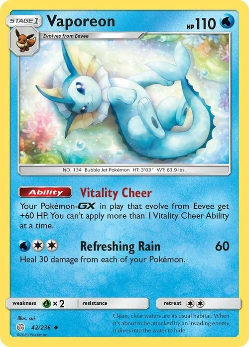 Vaporeon — Cosmic Eclipse