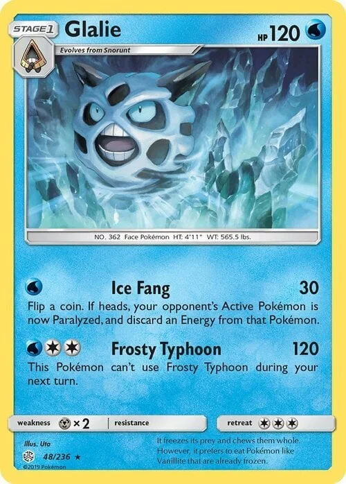 Glalie — Cosmic Eclipse